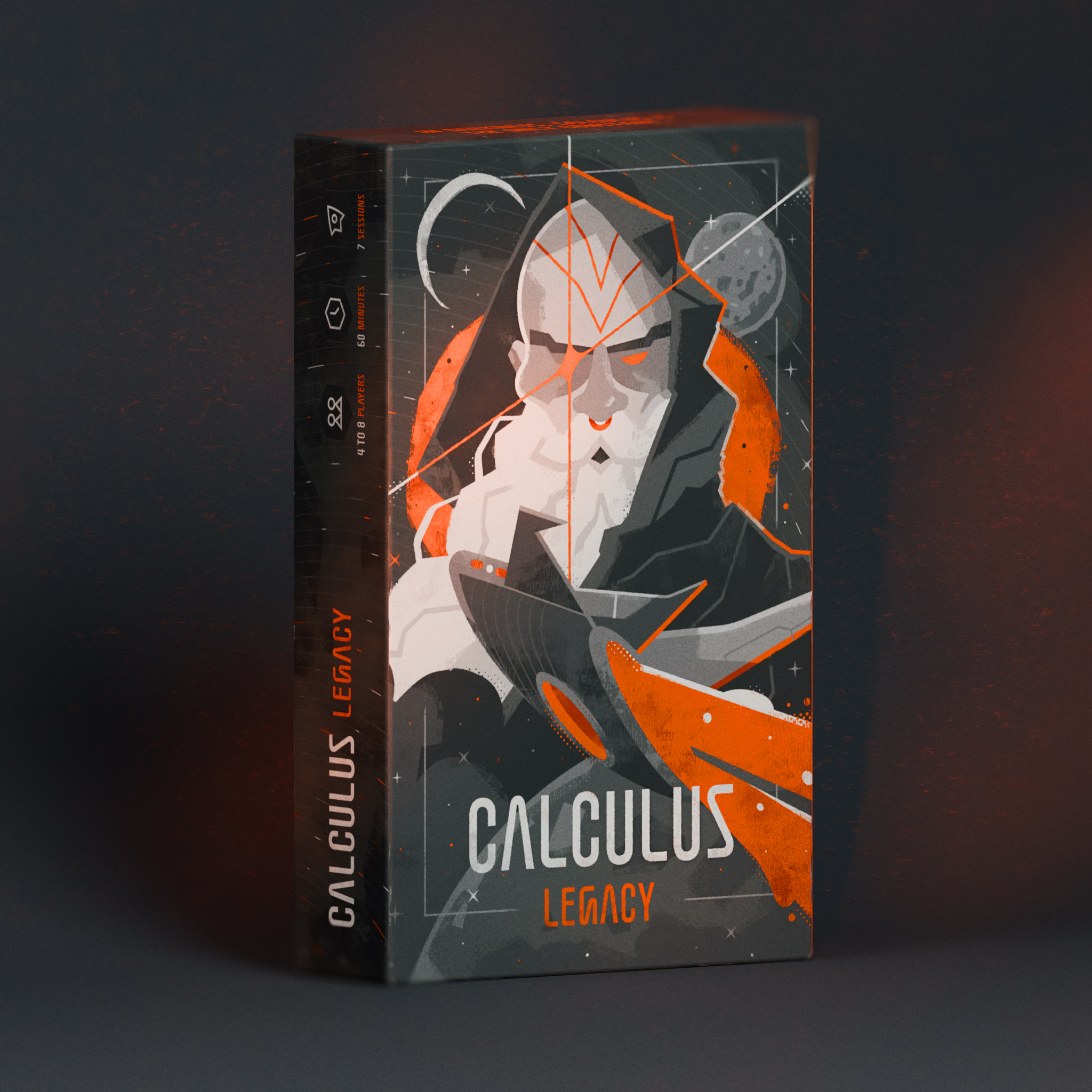 Calculus Legacy board game box art